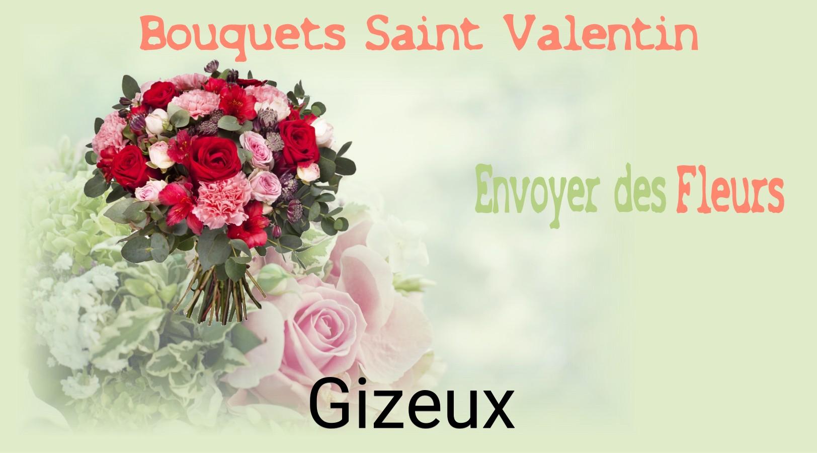 Roses de Saint-Valentin livrées à Gizeux